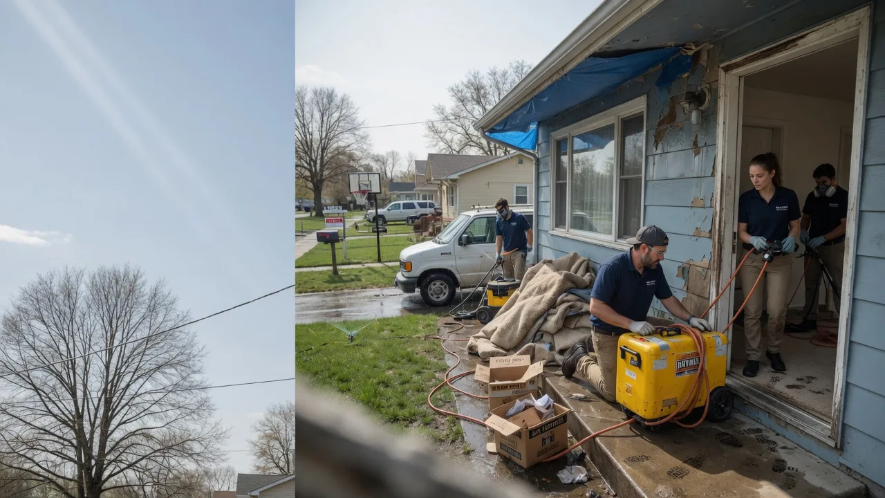 Basement Flood Cleanup in Drury, MO near me